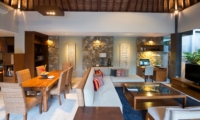Living and Dining Area - Akara Villas 8 - Seminyak, Bali