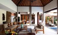 Living Area with Pool View - Akara Villas - Seminyak, Bali