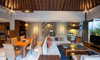 Living and Dining Area - Akara Villas - Seminyak, Bali