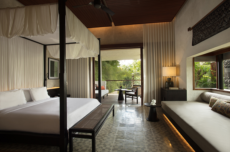 Bedroom and Balcony - Alila Ubud Villas - Ubud, Bali
