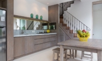 Kitchen and Dining Area with Up Stairs - Allure Villas - Seminyak, Bali