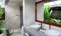 His and Hers Bathroom - Anyar Estate - Umalas, Bali