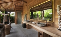 His and Hers Bathroom - Bali Ethnic Villa - Umalas, Bali