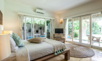 Bedroom and Balcony with TV - Casa Lucas - Seminyak, Bali