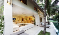Living Area with Pool View - Casa Mateo - Seminyak, Bali