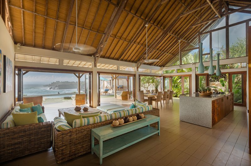 Living Area with Sea View - Casa Del Mar - Nusa Lembongan, Bali