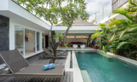 Pool Side - Chakra Villas - Villa Anahata - Seminyak, Bali