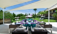 Pool Side Dining - Chalina Estate - Canggu, Bali