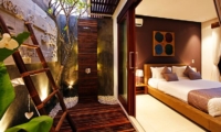 Bedroom and Semi Open Bathroom - Chandra Villas - Seminyak, Bali