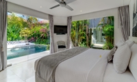 Bedroom with Pool View - Esha Drupadi II - Seminyak, Bali
