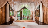 Bedroom with Wooden Floor - Fivelements - Ubud, Bali