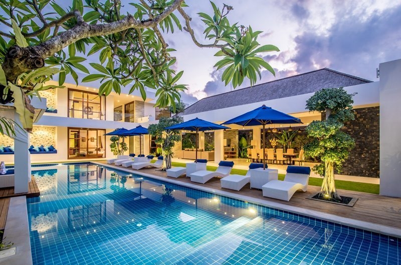 Reclining Sun Loungers - Freedom Villa - Seminyak, Bali