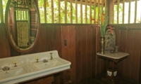 His and Hers Bathroom with Mirror - Isle East Indies - Thousand Islands, Indonesia