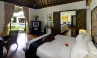 Bedroom with Study Table and TV - Majapahit Beach Villas - Sanur, Bali