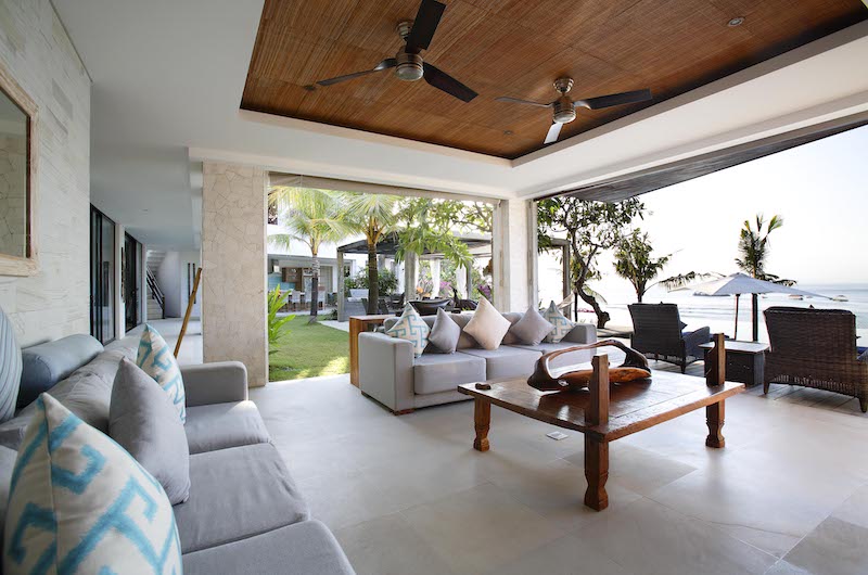 Living Area with Sea View - Opera Villa - Nusa Lembongan, Bali