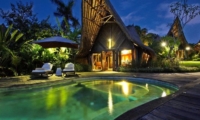 Swimming Pool at Night - Own Villa - Umalas, Bali