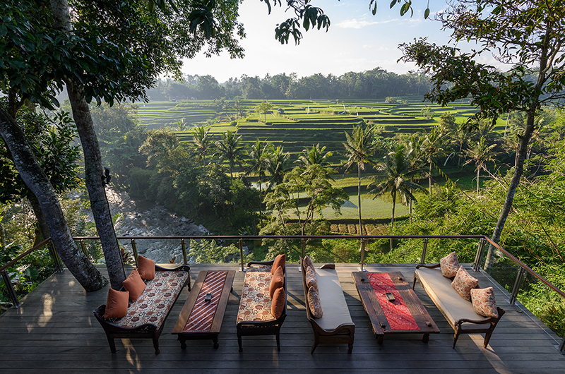 Outdoor Seating Area - Permata Ayung - Ubud, Bali