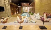 Living Area with Pool View - Piccolo Paradiso - Jimbaran, Bali
