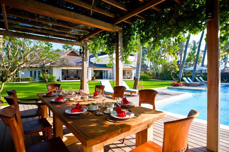 Pool Side Dining - Puri Nirwana - Gianyar, Bali