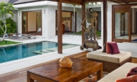 Pool Side Seating Area - Saba Villas Bali - Canggu, Bali