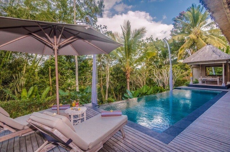 Reclining Sun Loungers - Shamballa Residence - Ubud, Bali