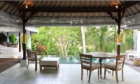 Pool Side Seating Area - Shamballa Moon - Ubud, Bali
