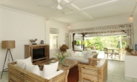 Living Area with TV - Shamballa Moon - Ubud, Bali