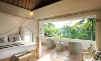 Bedroom and Balcony - Shamballa Moon - Ubud, Bali