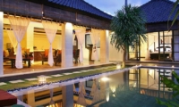 Pool at Night - The Bli Bli Villas - Seminyak, Bali