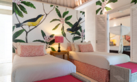Bedroom attached with Kids Bedroom with View - The Cotton House - Seminyak, Bali