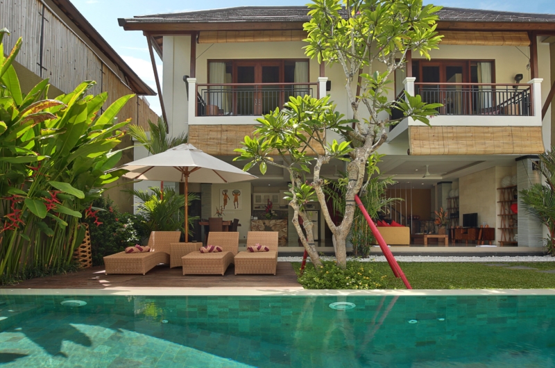 Pool Side Loungers - The Kumpi Villas - Seminyak, Bali