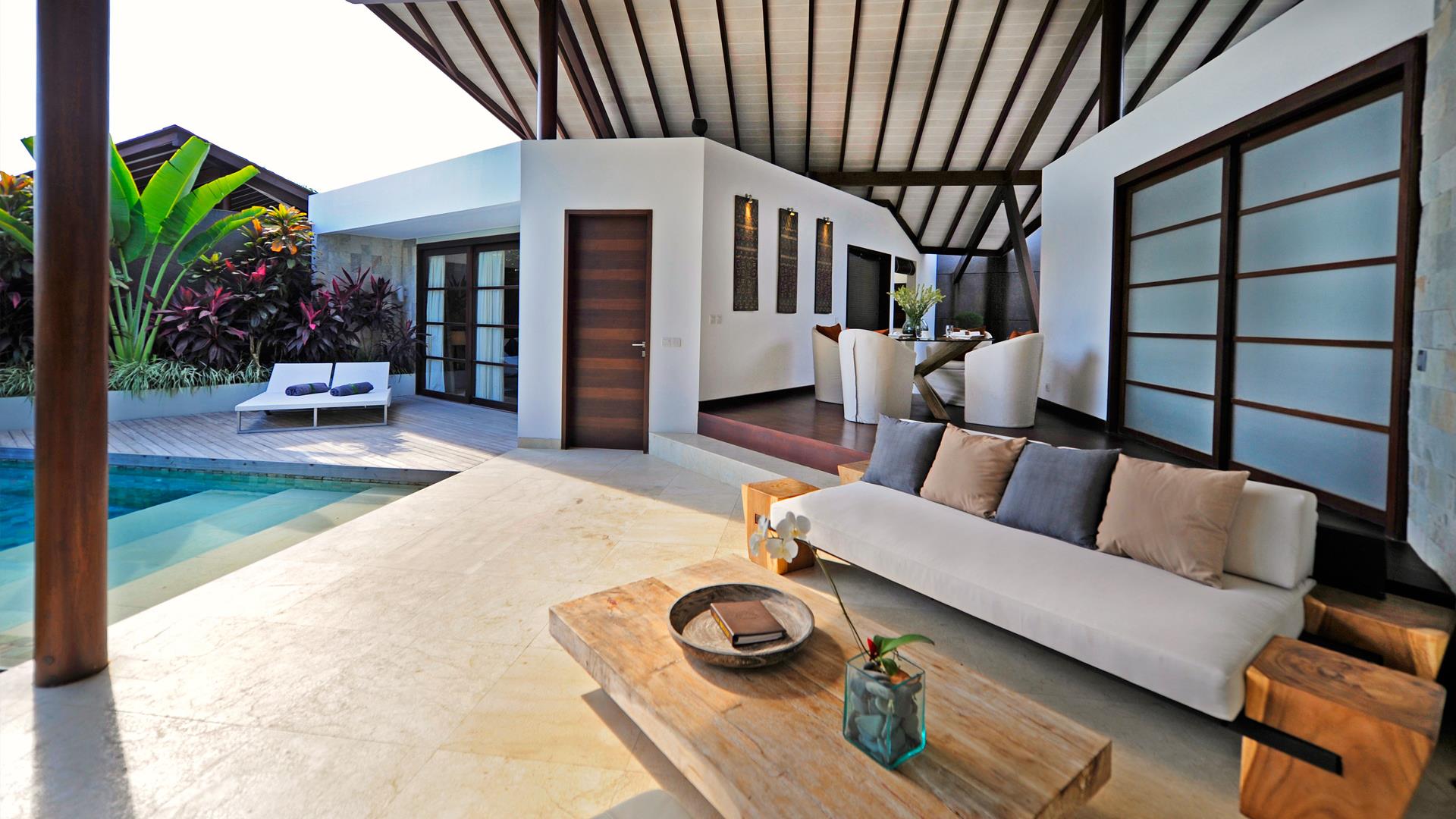 Lounge Area with Pool View - The Layar - Seminyak, Bali