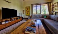 Lounge Area with TV - The Malabar House - Ubud, Bali