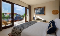 Bedroom and Balcony - The Maya Villa - Canggu, Bali