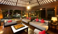 Lounge Area with Pool View - The Sanctuary Bali - Canggu, Bali