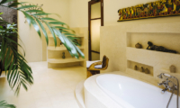 Bathroom with Bathtub - The Baganding Villa Bali - Seminyak, Bali
