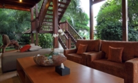Living Area with View - Umah Di Sawah - Canggu, Bali
