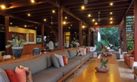 Living Area with Garden View - Umah Di Sawah - Canggu, Bali