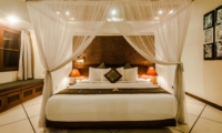 Bedroom at Night - Villa Alam - Seminyak, Bali