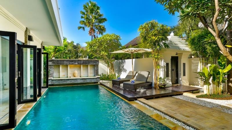 Pool Side - Villa Amala Residence - Seminyak, Bali
