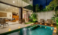 Pool Side Seating Area - Villa Amelia - Legian, Bali