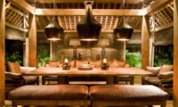 Dining Area at Night - Villa Asli - Canggu, Bali