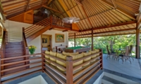 Living Area with Billiard Table - Villa Asmara - Seseh, Bali