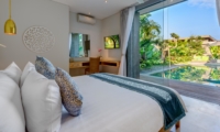 Bedroom with Pool View - Villa Bamboo Aramanis - Seminyak, Bali