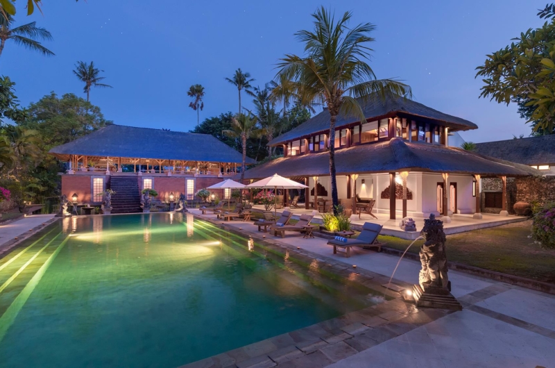 Gardens and Pool - Villa Batujimbar - Sanur, Bali