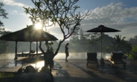 Pool Side Loungers - Villa Bayad - Ubud, Bali