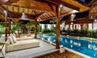 Pool Side Seating Area - Villa Bibi - Kerobokan, Bali