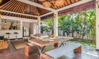 Living and Dining Area - Villa Can Barca - Seminyak, Bali