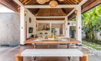 Dining Area with View - Villa Can Barca - Seminyak, Bali