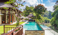 Gardens and Pool at Day Time - Villa Champuhan - Seseh, Bali
